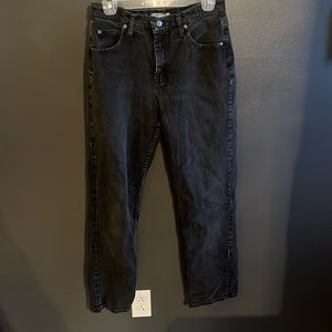Riders Lee vintage black mom jeans.